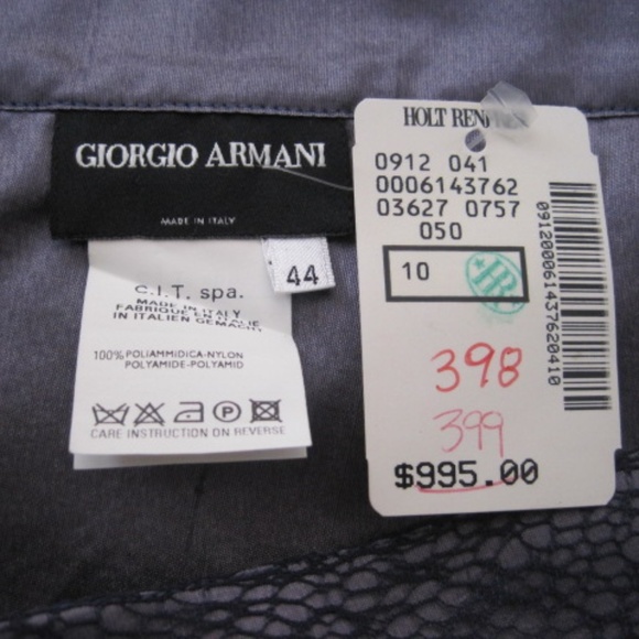 GIORGIO ARMANI One Shoulder Top - Picture 5 of 6